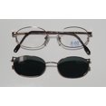 thumbnail image 3 of 3:00 2027 EYEGLASS FRAME/GLASSES SUNGLASS CLIP-ON LENSES INCLUDED VINTAGE/RETRO, 3 of 10