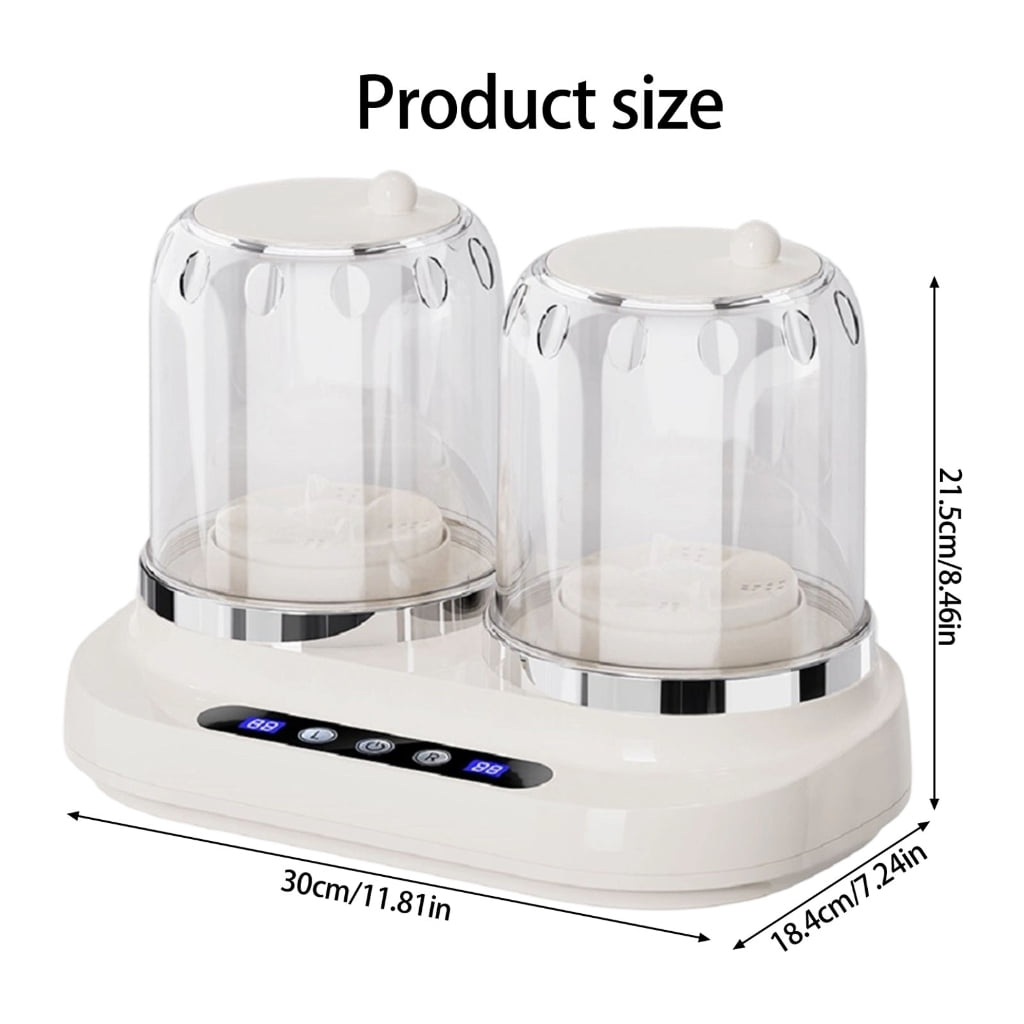 PatungKu Twin Compartment Electric Washer Simultaneous Separate Wash Quiet Motor Design