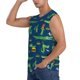 thumbnail image 3 of Fotbe Little Pirate Crocodile Men's Camiseta sin Mangas Estampada para Hombres, Playera Casual para Gimnasio, Entrenamiento, Playa-3X-Large, 3 of 7