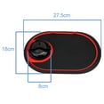 thumbnail image 5 of Multi functional car anti slip pad with phone holder, single piece car dashboard storage pad, 5 of 5