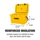 thumbnail image 3 of Enfriador DEWALT DXC25QT con aislamiento rotomoldeado de 25 cuartos, 3 of 8