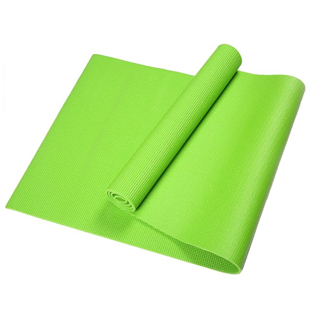 FLhrweasw Estera Yoga Deportiva Manta Antideslizante Almohadilla Ejercicio Gimnástico PVC (verde)