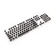 thumbnail image 3 of Teclas de cristal para s mecánicos completo de 108 teclas para s 12,6 cmx 6cm,,2 pulgadas - negro Hugo teclado de teclas de pudín, 3 of 7
