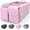 Pink, variant on HOTOR Trunk Organizer for Car and SUV - Large-Capacity Car Organizer with Multiple Compartments, Foldable Car Organization for Car Accessories, Tools, Sundries, Black