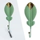 thumbnail image 4 of 2x Ganchos de pared decorativos arte en hojas gancho de hierro para colgar para proteger sombrero llave toalla colgador hogar Decorac, 4 of 10