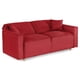 thumbnail image 4 of Sofá Cama Makora Abbot Rojo Lino Memory Foam Respaldo con Reclinable de 3 Posiciones, 4 of 8
