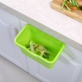 thumbnail image 5 of Clearance! Cabinet Plastic Trash Pattern Door Hanging Basket Garbag Waste Can Kitchen Food Storage Quality Kitchen Garbage Wall Mounted Storage Box A Trash Storage Box, 5 of 9