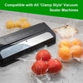 thumbnail image 2 of 4mil100 Plus Gallon Size11 20Inch Food Vacuum Sealer Bags with BPA Free,Heavy Duty,Great for Sous Vide and Vac Seal Storage - (100 Count) 11x20Inch, 2 of 7