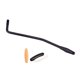 thumbnail image 3 of unbranded De Tremolo Para Guitarra Con 3 Tapas En Negro Para Ajuste Y Efectos De, 3 of 8