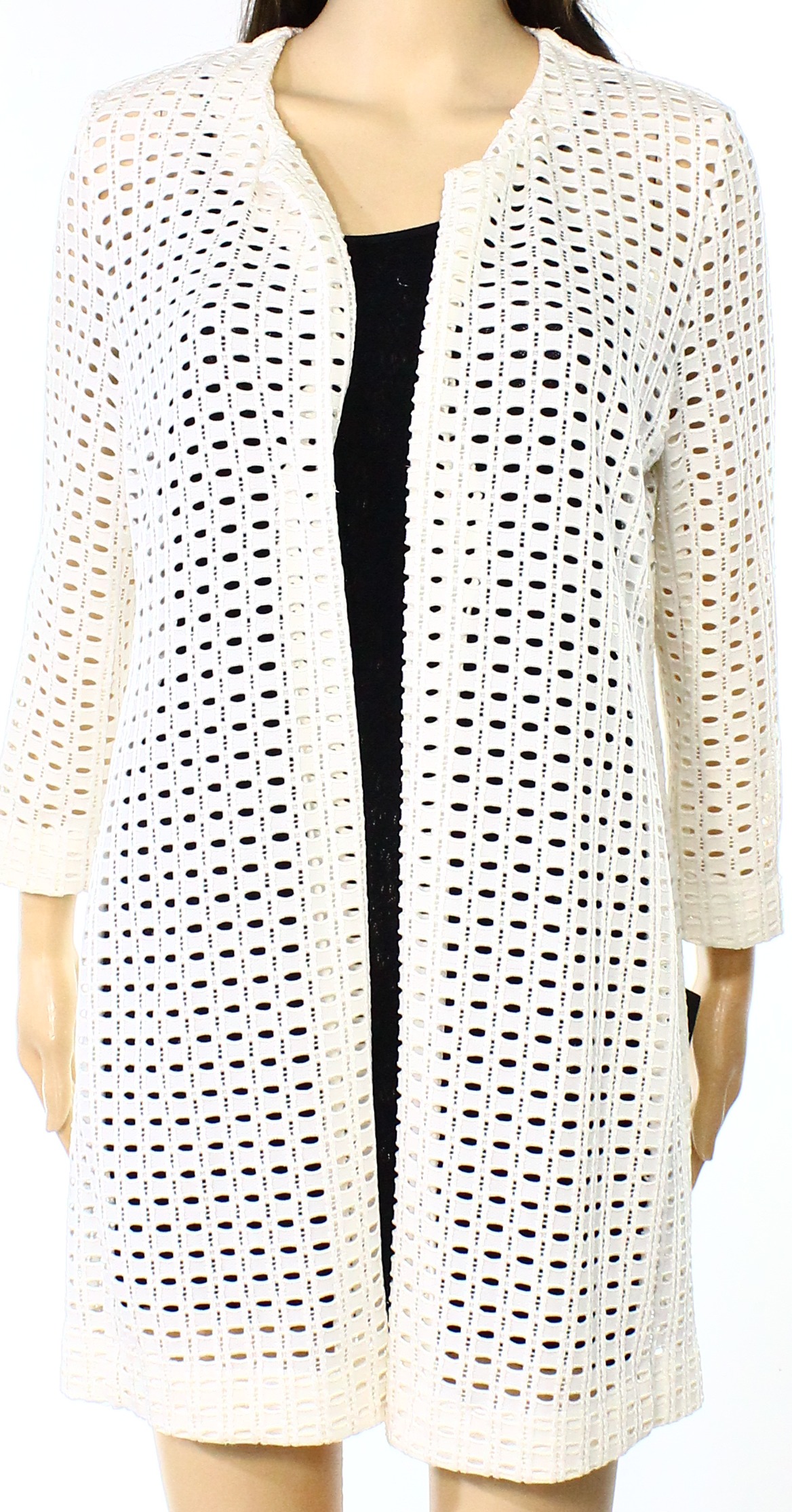 white longline cardigan womens