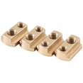 thumbnail image 2 of 12 PCS Sliding T Nuts with Machine Rice Screw Hydrofoil Mounting T-Nuts M6 and M8 for All Hydrofoil Tracks,12 * Hydrofoil screw,Gold, 2 of 8