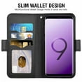 thumbnail image 2 of Case for Samsung Galaxy S9 Plus, Phone Case Leather, Case Flip Case Magnetic Leather Case Protective Cover, 2 of 7