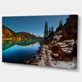 thumbnail image 2 of Blue Clear Lake with Mountains - Impression sur Toile Paysage Extra Large, 2 of 3