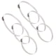 thumbnail image 3 of Abrazadera De Manguera Ajustable, Abrazadera De Tubo De Manguera De Orificio Pasante Antioxidante Altamente Duradera Para La Industria Para La Fábrica Para El Hogar ANGGREK Stainless Steel Hose Clip, 3 of 8