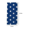 thumbnail image 2 of Oversized USA Beach Towels, Striped Pool Towels, Quick Dry 60x30 Inch, Lightweight Travel Towels, Spa Beach Cover, Durable Cotton Blend, For Family Vacations, Poolside Lounging, Water Sports, 2 of 8