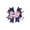 A-1A, variant on karymi Hair Clips Independence Day Hair Barrettes Patriotic Party Claw Clips Hair Accessories for Women Bow Hairpin USA Stars Hair Clips Hair Jaw Clamp Head Fourth of July Decorations