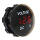 thumbnail image 1 of 12v-24v Led Display Waterproof Motorcycle Voltmeter Gauge Voltage Meter Led Digital Voltmeter For Motorcycle Car Gauges, 1 of 1