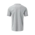 thumbnail image 4 of DYMADE Men's Summer Casual Pure Short Sleeve Button Henley T-Shirt Tops, 4 of 4