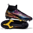 thumbnail image 3 of Zapatos de fútbol profesionales para hombre, botas de fútbol de entrenamiento al aire libre, zapatos de entrenamiento de Futsal, tacos de hierba a juego, FG/TF, césped ultraligero, 3 of 5