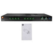 JBL CSMA240 Commercial/Restaurant 2 x 40w Amplifier+White Wall Volume Controller