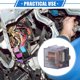 thumbnail image 4 of Relé Impermeable ANGGREK Paquete de 10 Relé SPDT 5 Pines Relé Automotriz Contacto de Cobre DC 24 V 80 A, 4 of 7
