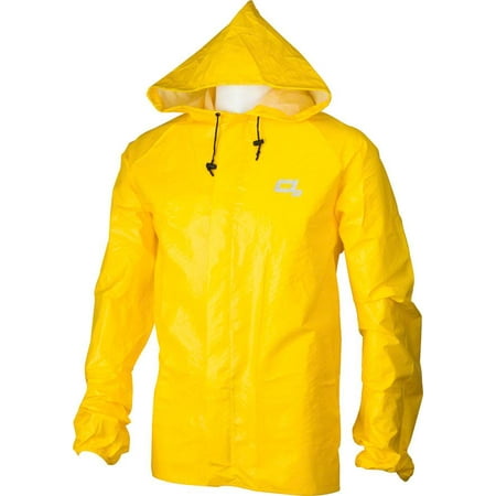 O2 Element Series Hooded Rain Jacket w/Pockets (Best Cycling Rain Jacket)