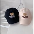 thumbnail image 1 of Paquete de 2 gorras de béisbol para niños pequeños, gorra con visera para niños y niñas, gorro bonito para bebé JAMW Sencillez, 1 of 5