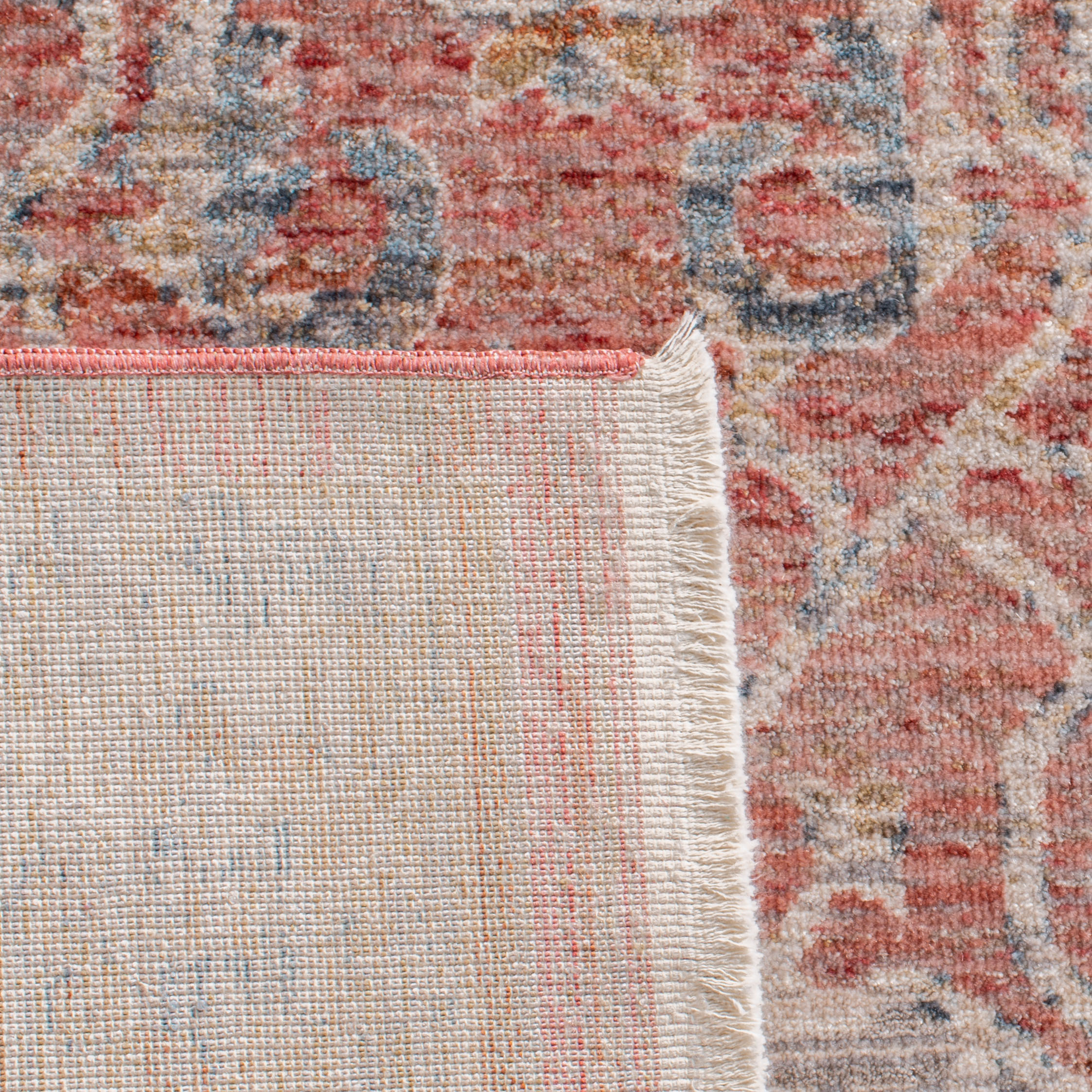 Safavieh Kenitra Jermaine Oriental Polyester Runner Rug, Pink/Gray, 2'2" x 8'