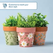 Hello Hobby Medium Terracotta Pot, 4
