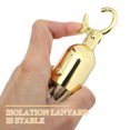 thumbnail image 4 of BESTYASH Crowd Control Rope Stanchion Rope Brown Jute Isolation for Ceremonies 1Set, 4 of 6
