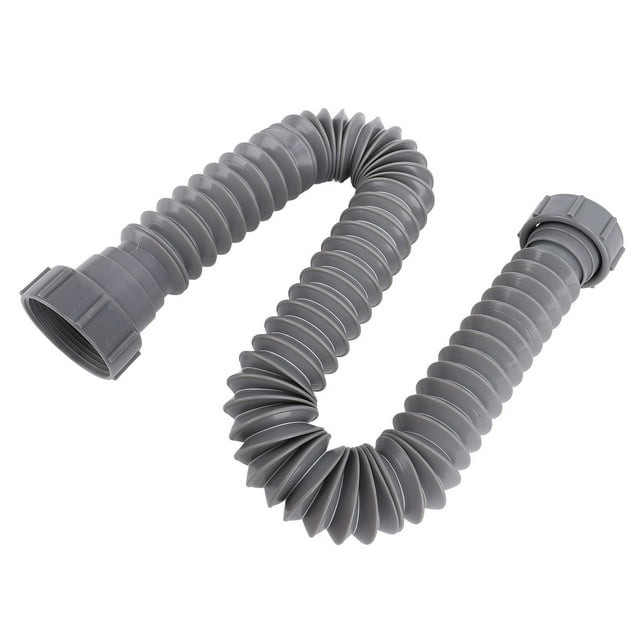 Flexible P Trap Pipe Kit, High Temperature Resistant Space Saving Single Kitchen Sink P Trap Pipe Kit for Maintenance
