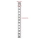 thumbnail image 2 of Stainless Steel Wine Rack Wall Mounted Kitchen Home Bar Holder Wines Shelves(12 Holes), 2 of 4
