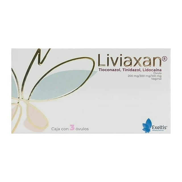 Liviaxan 3 Ovulos con 200/300/100 mg