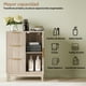 thumbnail image 2 of VERDALAY Armario de baño con 3 cajones Armario de almacenamiento de pie con una sola puerta Armario de madera con patas elevadas Armario lateral organizador Armario con puerta para baño y dormitorio, 2 of 8