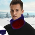 thumbnail image 2 of Hvmvliv Rechargeable Heated Scarf Heated Scarf for Men/Women Neck Heating Pad Electric Heating Scarf with 3 Temp Settings Soft Winter Scarves Unisex Heating Scarf 10.24x5.5in, 2 of 6