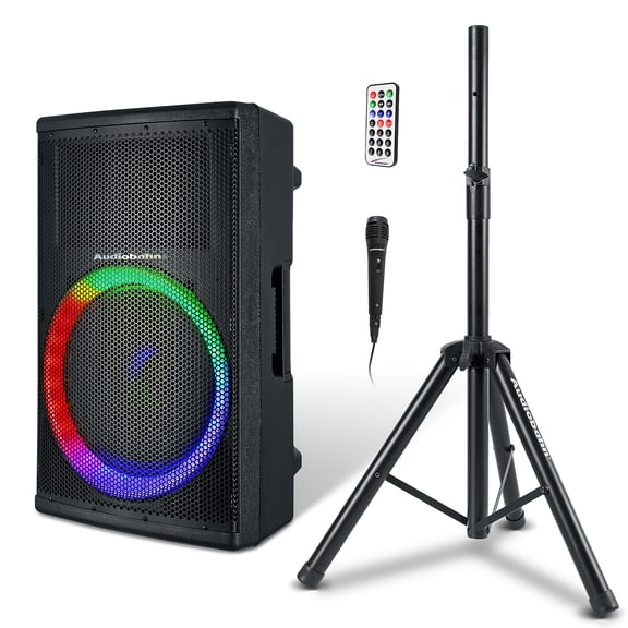 Bafle de 15' con aro RGB Audiobahn FORTE15