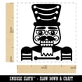 thumbnail image 2 of Nutcracker Christmas Self-Inking Rubber Stamp Ink Stamper - Red Ink - Small 1 Inch, 2 of 7