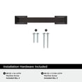 thumbnail image 4 of Amerock Incisive 3 inch (76mm) Center-to-Center Oil-Rubbed Bronze Cabinet Pull, 25 Pack, 4 of 4