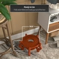 thumbnail image 4 of Red Lantern Fishbowl Stand - Honey - Size 10.5 in. Base Diameter, 4 of 6