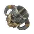 thumbnail image 2 of Toystoory Taza de viaje de esqueleto de resina, tazas de cerveza vikingas de acero inoxidable, asas para bebidas, artículos para beber, Tankard Teteras, 2 of 6