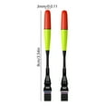 thumbnail image 3 of Yammee 2Pcs Electronic Float LED Glow Float High Sensitive Top Mount Night Fishing Float Glow Floating Bobbers Fishing Equipment, 3 of 17