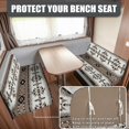 thumbnail image 2 of Uorisanigo Stretch RV Dinette Cushions Covers, Camper Cushion Slipcovers for Dinette Booth Seats Washable Cushion Slipcovers with Elastic Bottom Accessories for Pets,Southwestern Geometric Aztec, 2 of 7