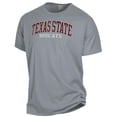 thumbnail image 2 of Men's ComfortWash Gray Texas State Bobcats Garment Dyed T-Shirt, 2 of 3