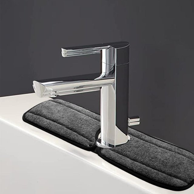 Alfombrilla absorbente para grifo, 2 uds., para baño de cocina L Sywqhk Libre de BPA