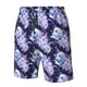 thumbnail image 4 of Fotbe blue starry sky Skull flower Trajes de Baño Estampados para Hombre, Shorts de Verano de Secado Rápido, Ropa de Playa, Bañadores-XX-Large, 4 of 6