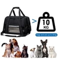 thumbnail image 3 of Bolsa de transporte portátil para perros y gatos para viajes al aire libre transpirable con cremallera de seguridad para mascotas Hugtrwg Para estrenar, 3 of 6