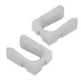 thumbnail image 5 of Phenofice 2Pcs Wall Mounted Boot Storage Rack for Tall Boots and Shoes White Plastic Entryway, 5 of 8