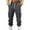 Dark Gray, variant on Mens Sweatpants Casual Cargo Sweatpants Waist Drawstring Joggers Tactical Loose Fit Pants for Men with Multi Pockets Army Green,XL