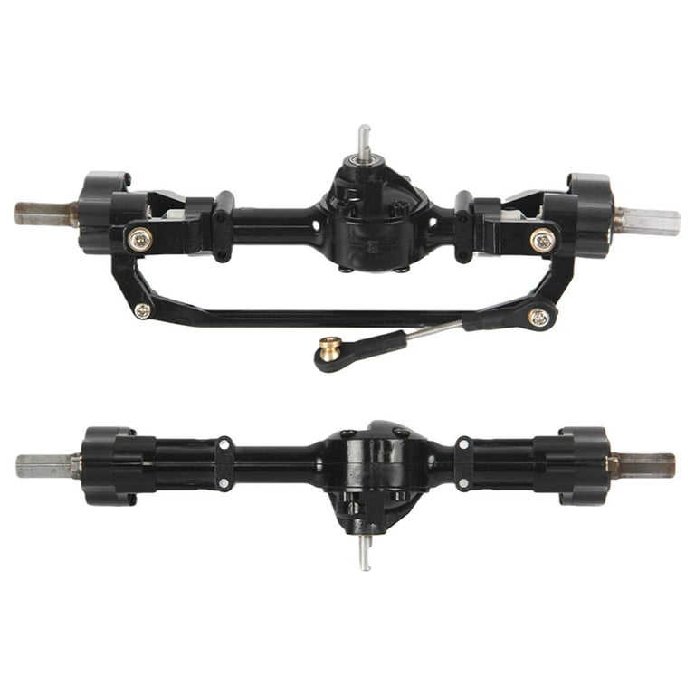 Metal Front & Rear Axle Assembly Fit for WPL 1:16 Scale RC