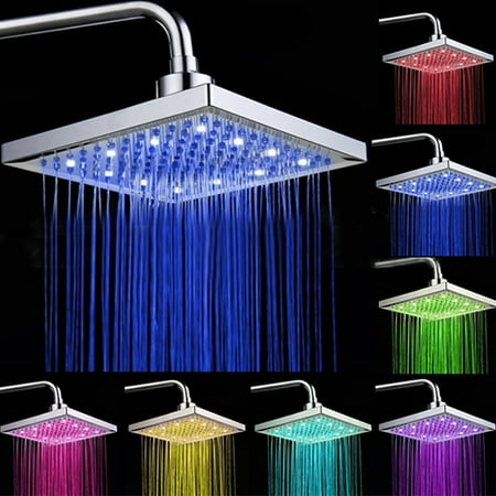 8inch Square Stainless Steel Bathroom Rain Shower Head Shower Head ... 8inch Square Stainless Steel Bathroom Rain Shower Head Shower Head ...